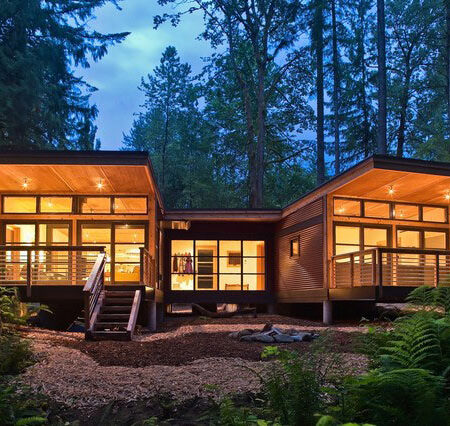 CT4 – Dom z kontenerów morskich „Złotlin” - wariant 14