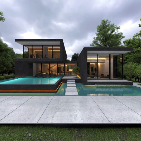 CT4 – Urządzony pod klucz dom z kontenerów „Lilak” - wariant 6